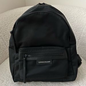 Longchamp Black Le Pliage Neo Nylon Backpack